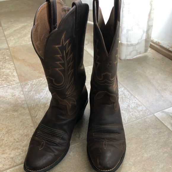 ariat heritage r toe western boot